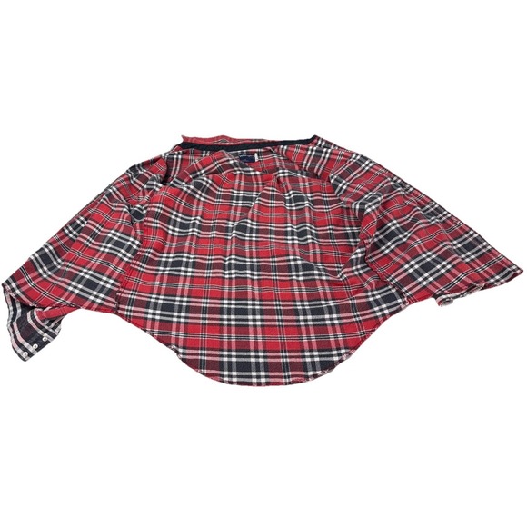 Vintage Wrangler Shirt Mens 17.5x35 Stripe Western Pearl Snap X Long Tails 3b3 - Picture 3 of 10